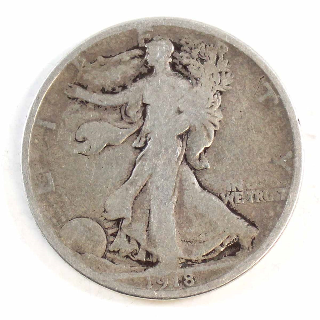 1918 USA Half Dollar Circulated