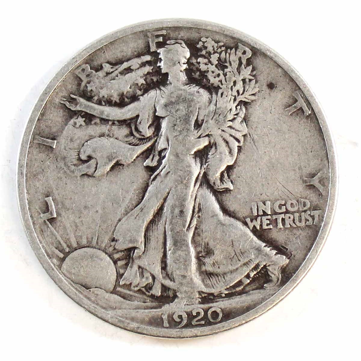 1920 USA Half Dollar Circulated