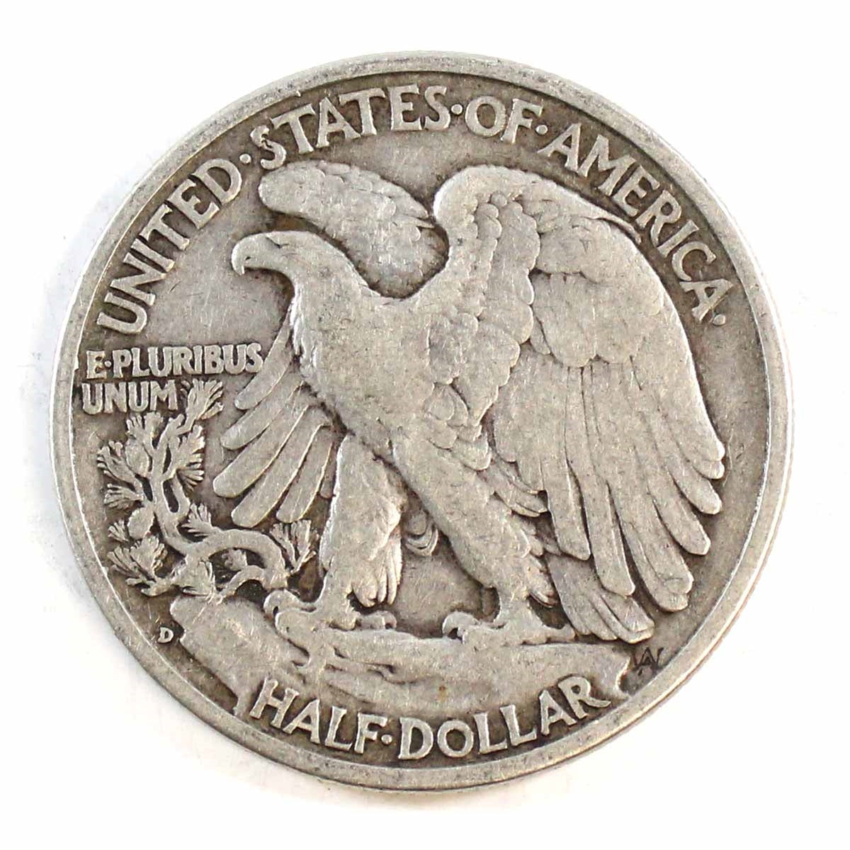 1936 D USA Half Dollar Circulated