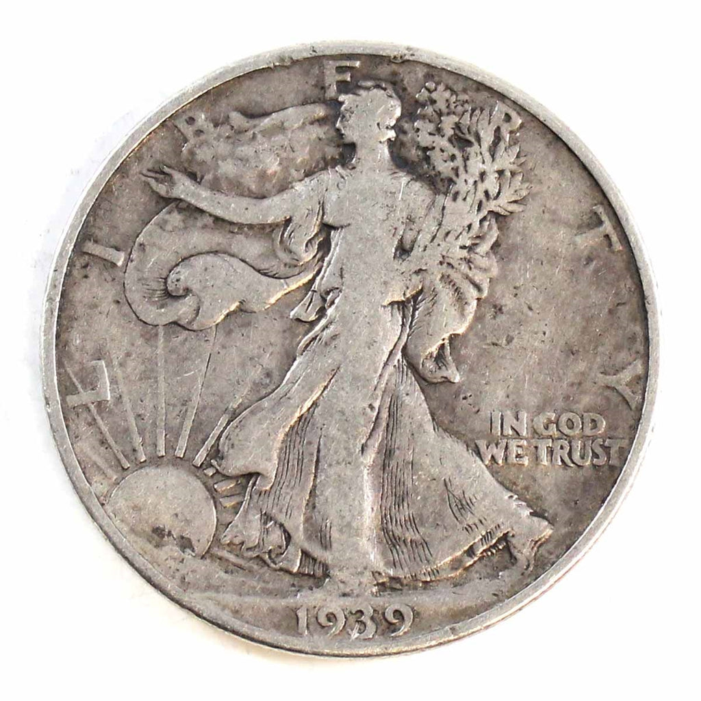 1939 D USA Half Dollar Circulated