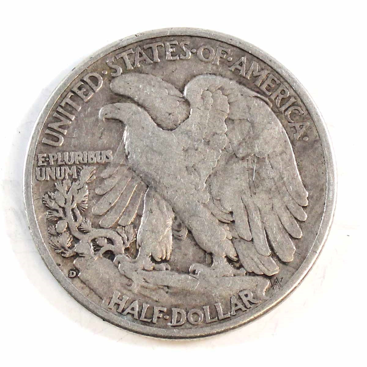 1939 D USA Half Dollar Circulated