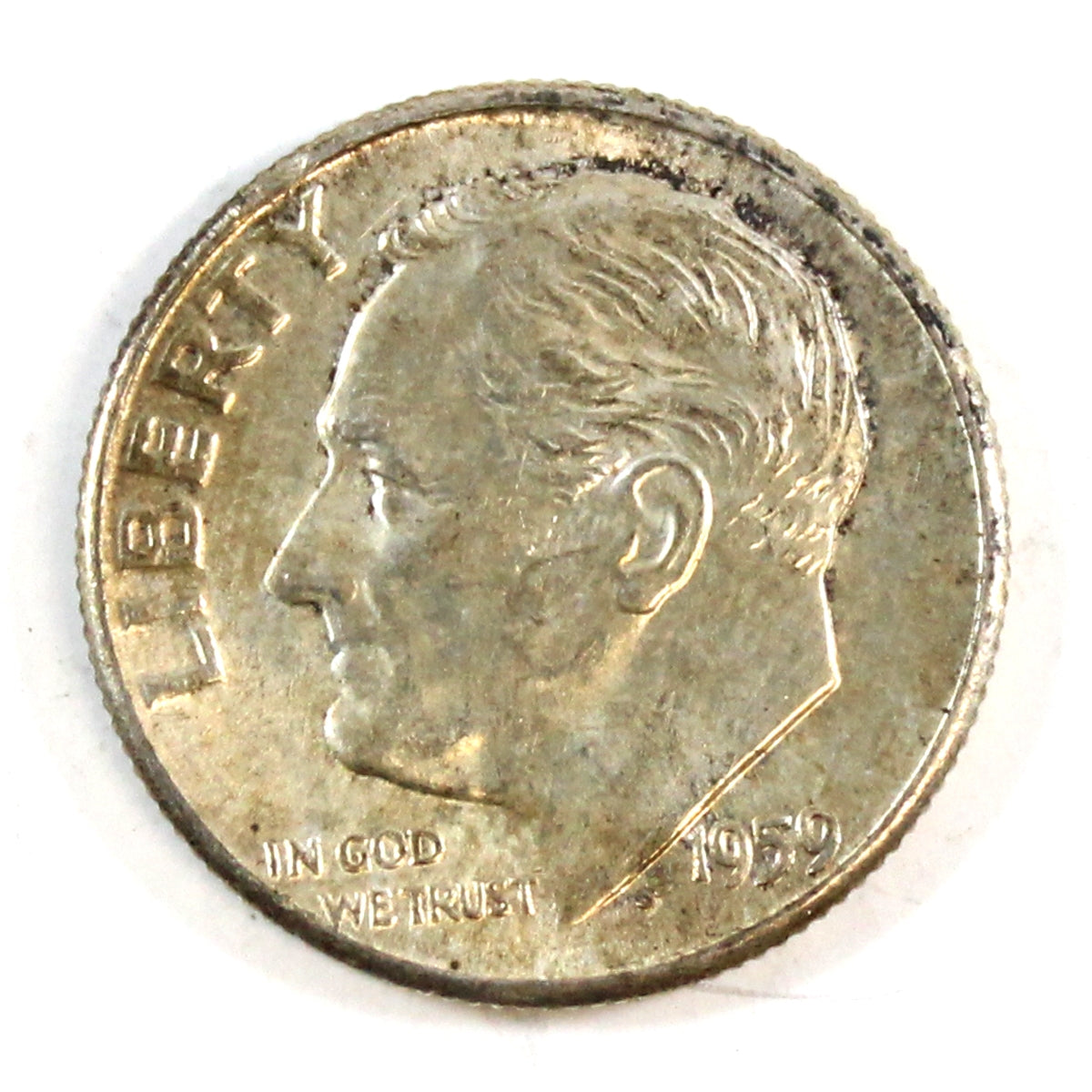 1959 USA Dime Circulated