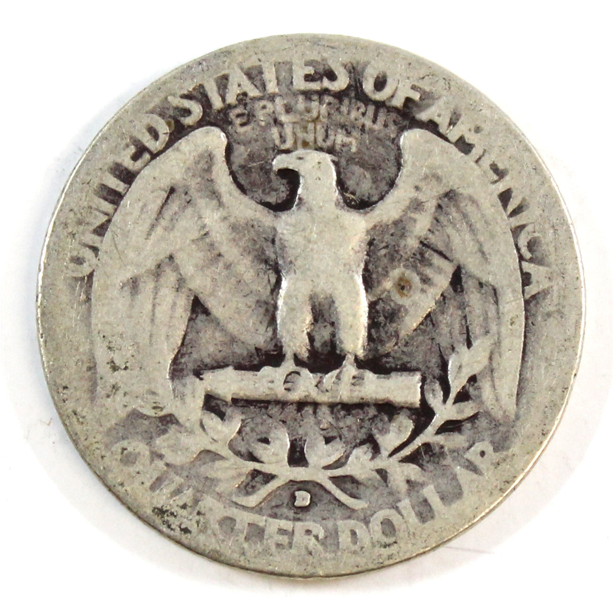 1934 D USA Quarter Circulated