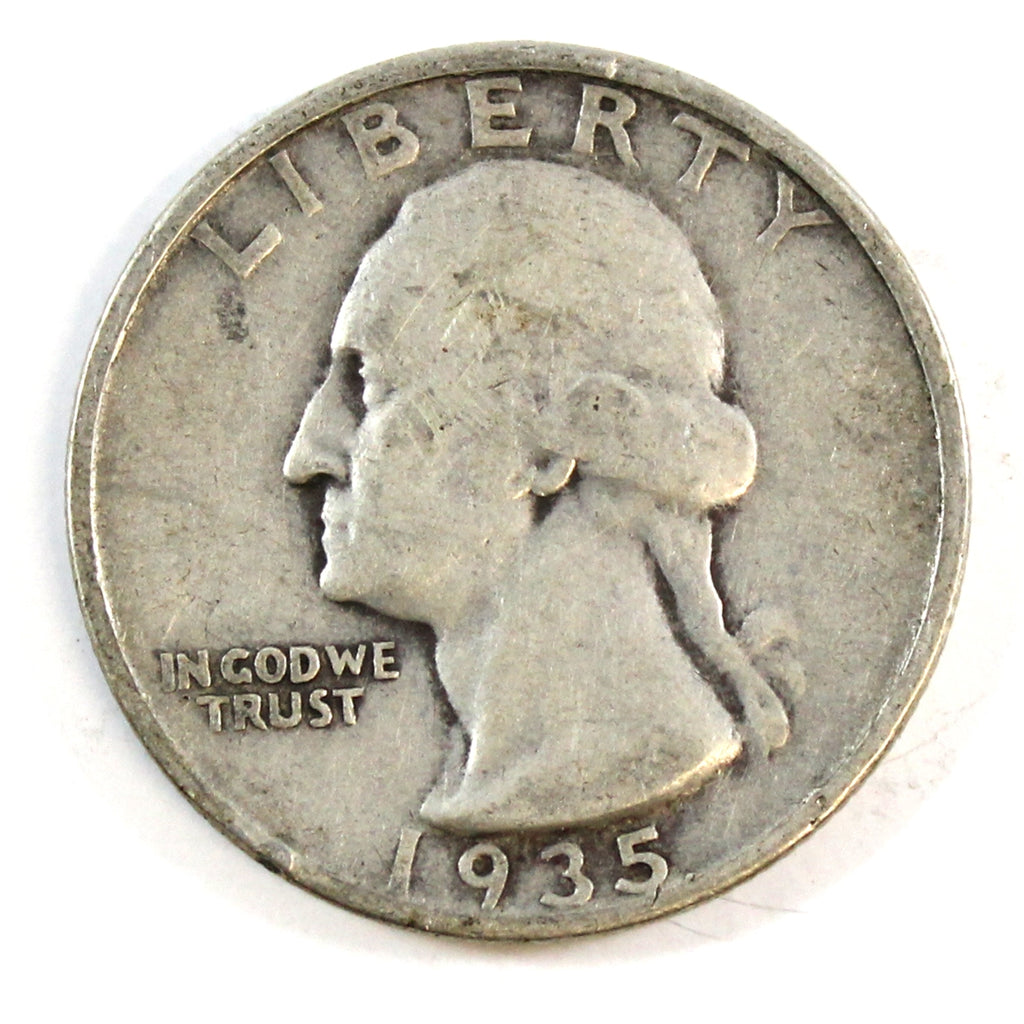 1935 S USA Quarter Circulated