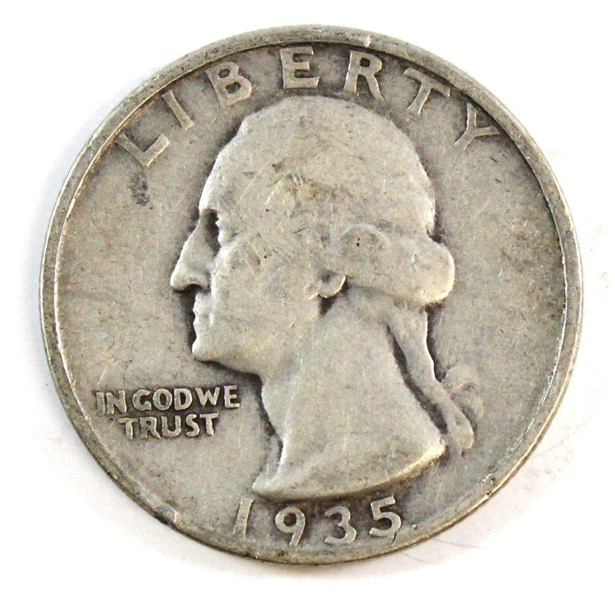 1935 S USA Quarter Circulated