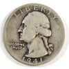 1941 D USA Quarter Circulated