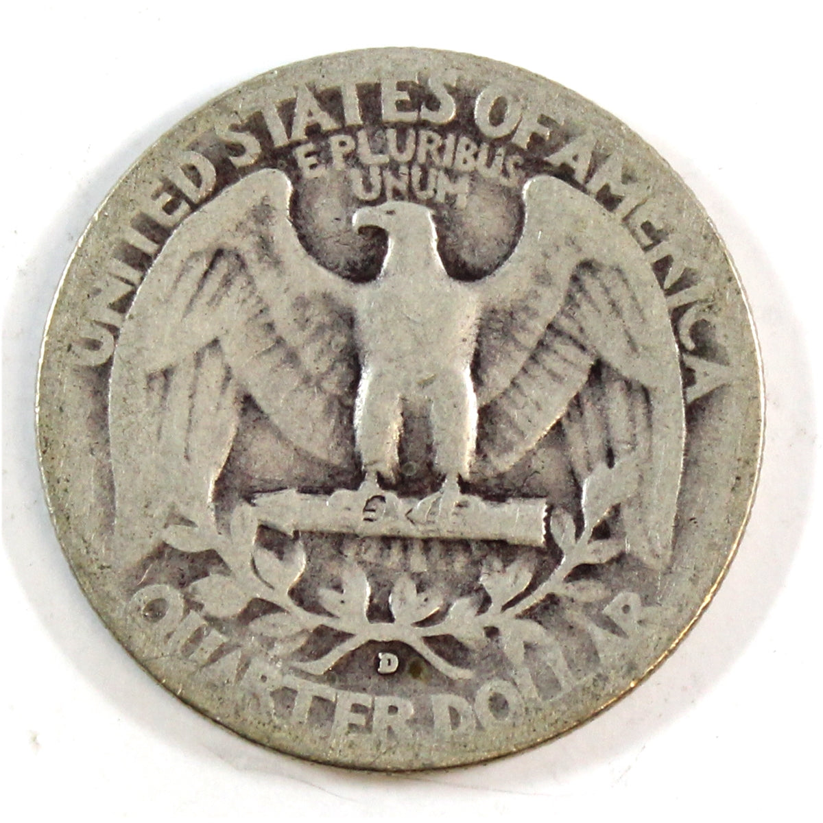 1943 D USA Quarter Circulated