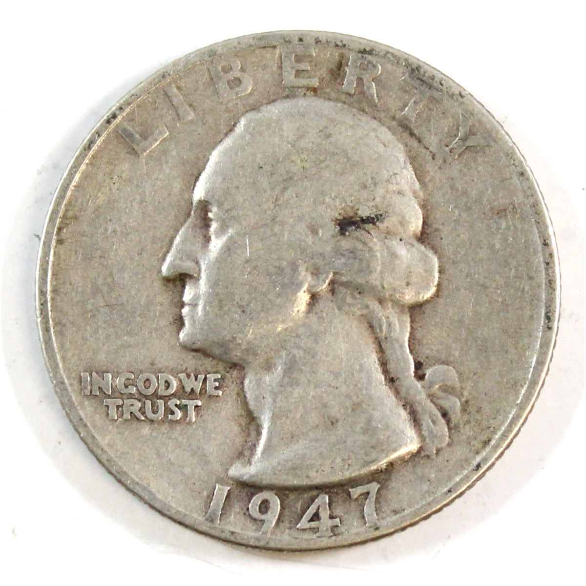 1947 S USA Quarter Circulated