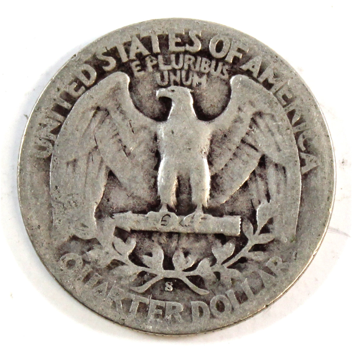 1942 S USA Quarter Circulated