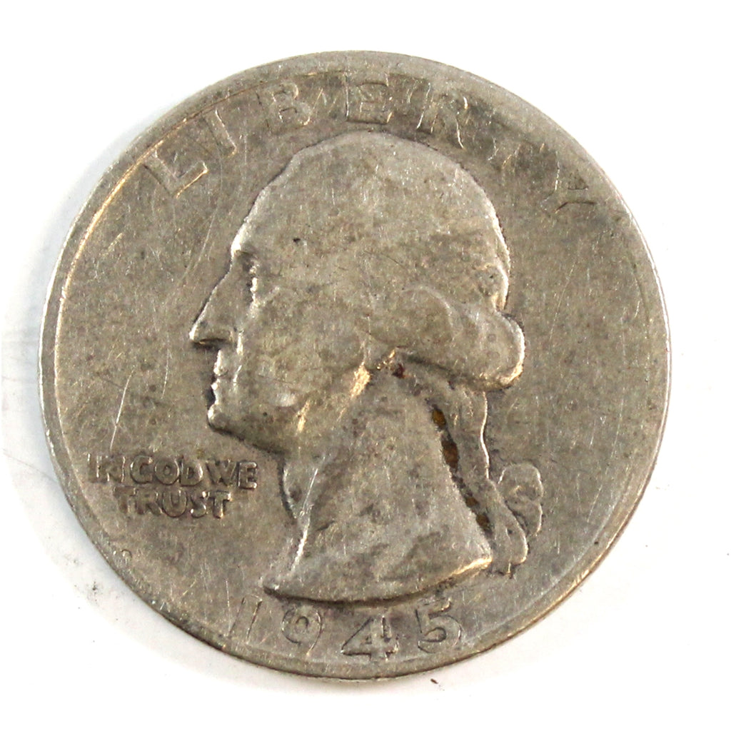 1945 S USA Quarter Circulated