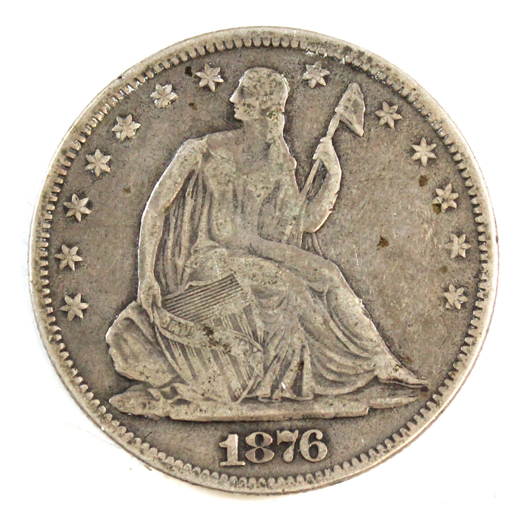 1876 USA Half Dollar VG-F (VG10) $