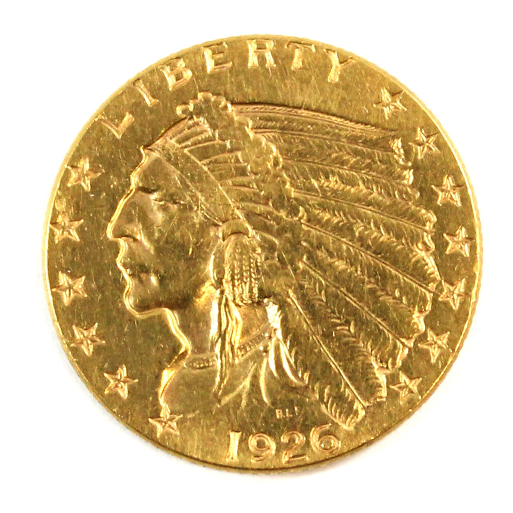 1926 USA $2.50 Gold Extra Fine (EF40) $