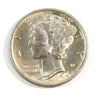 1916 Mercury USA Dime Brilliant Uncirculated (MS63)