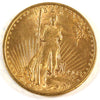 1908 No Motto USA $20.00 Gold AU-UNC (AU55) $