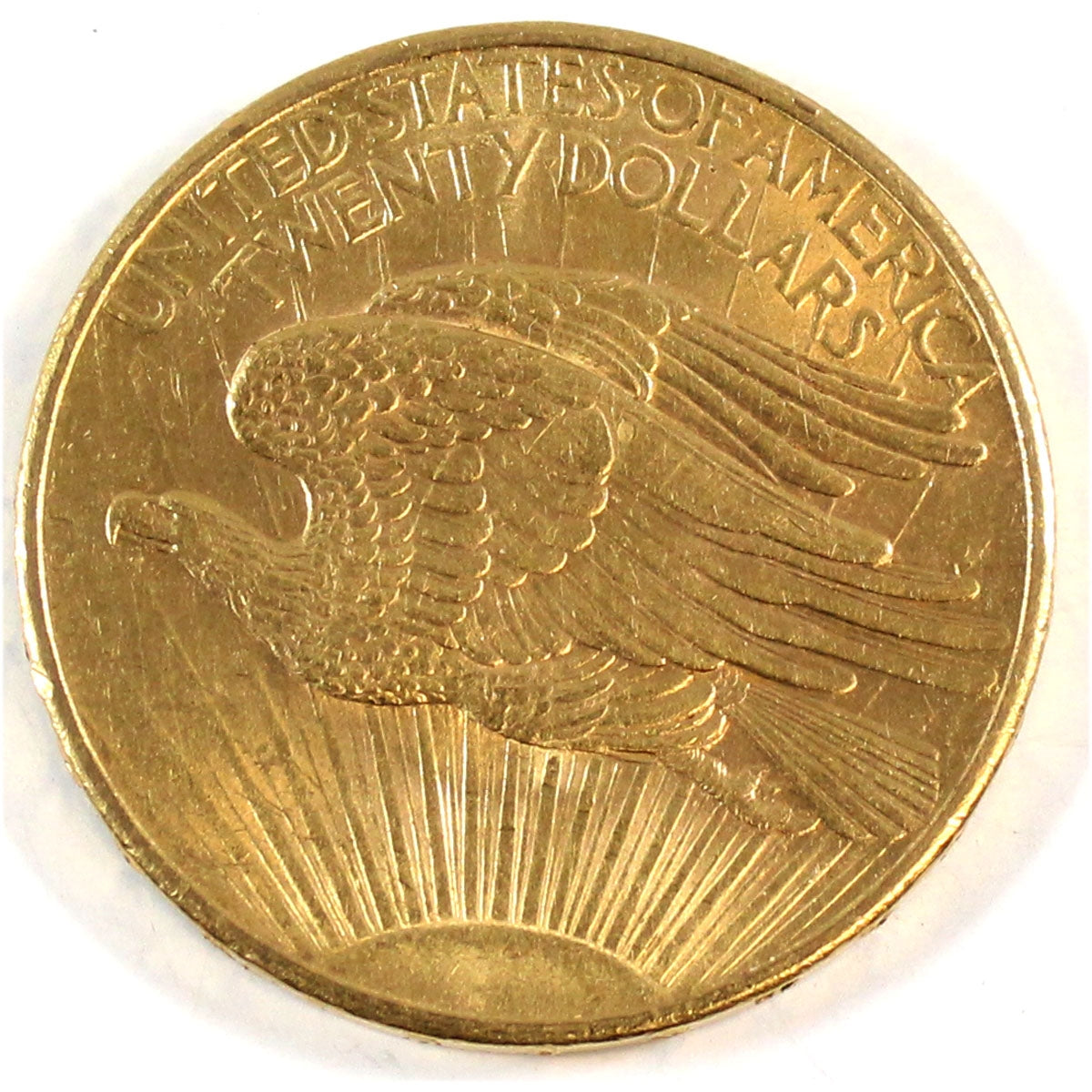 1908 No Motto USA $20.00 Gold AU-UNC (AU55) $