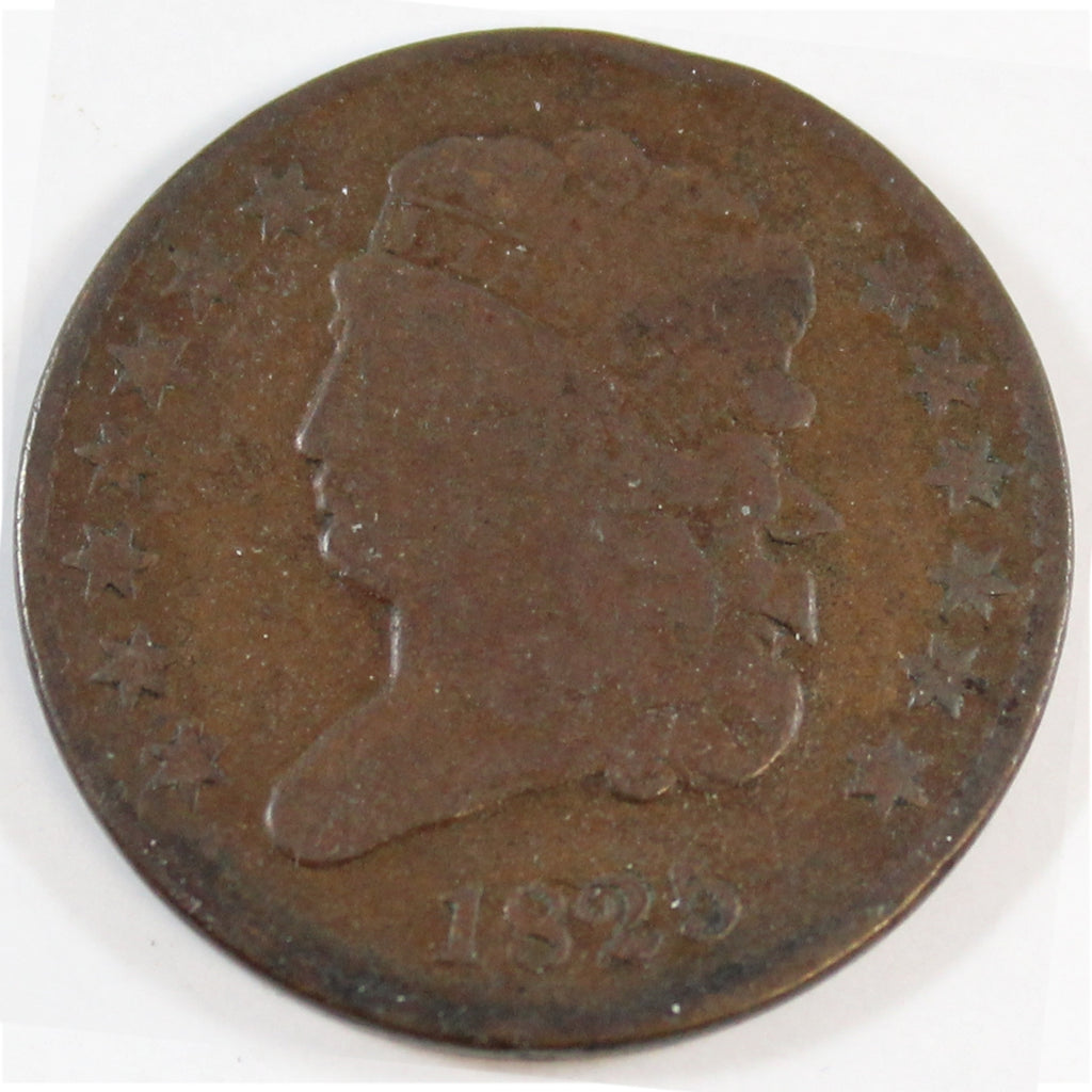 1825 USA Half Cent Very Good (VG8) $