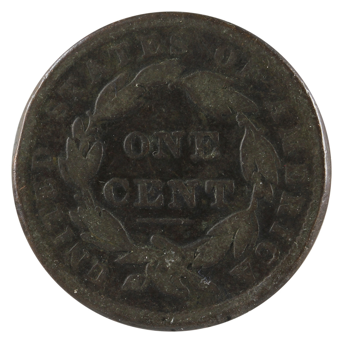 1838 USA Cent Fine (F-12)