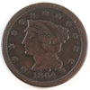 1844 USA Cent F-VF (F15) $