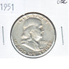 1951 USA Half Dollar Circulated
