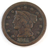 1845 USA Cent F-VF (F-15)