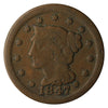 1847 USA Cent Fine (F-12)