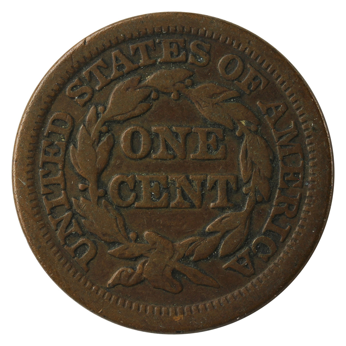 1847 USA Cent Fine (F-12)