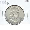 1952 D USA Half Dollar Circulated