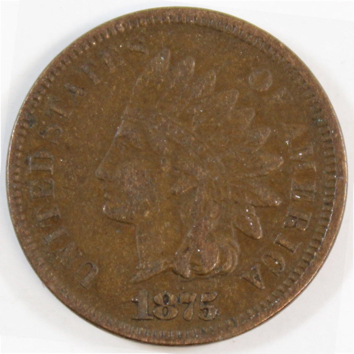 1875 USA Cent Extra Fine (EF40) $