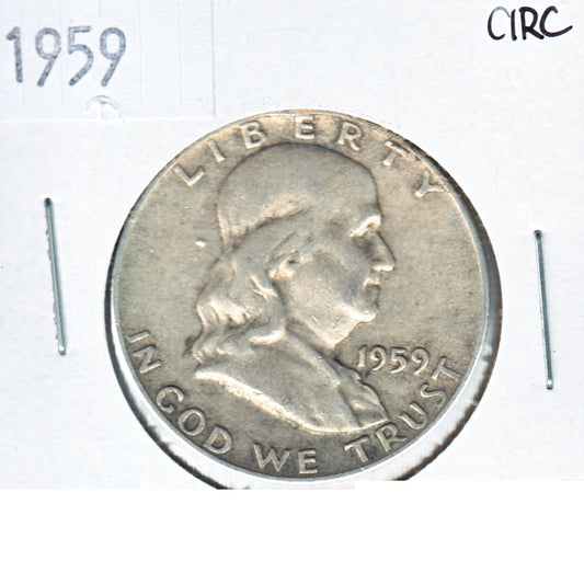 1959 USA Half Dollar Circulated