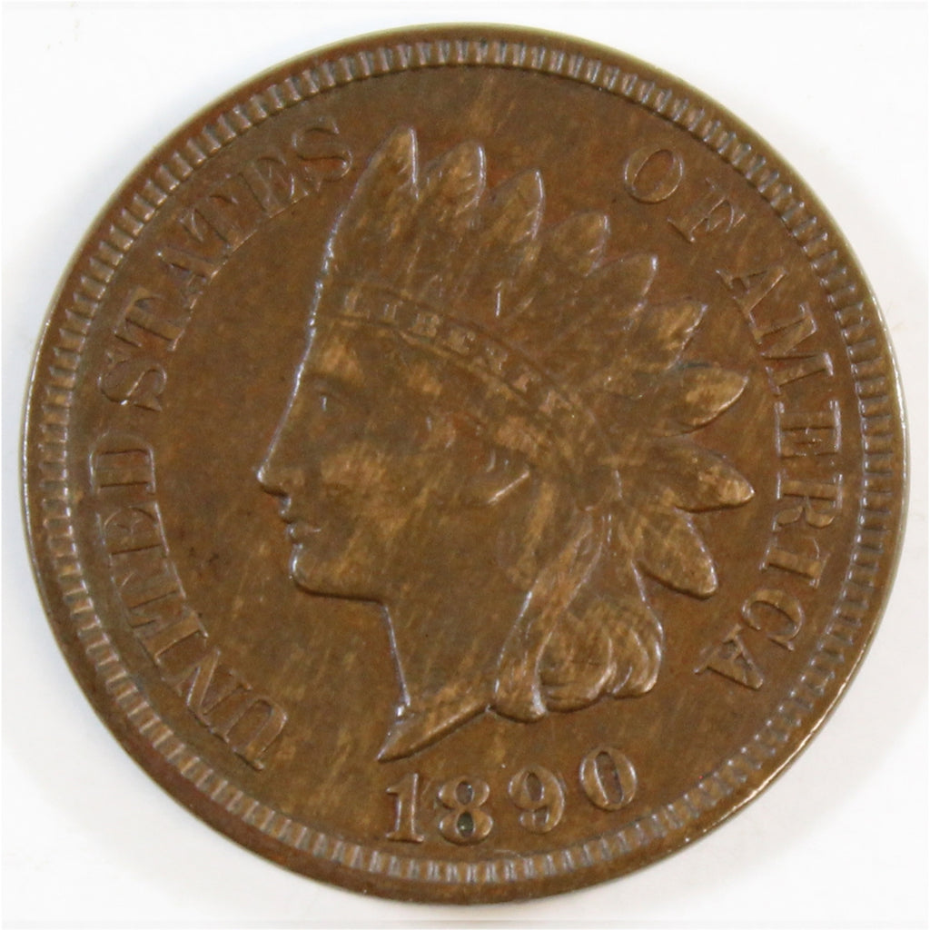 1890 USA Cent EF-AU (EF45)