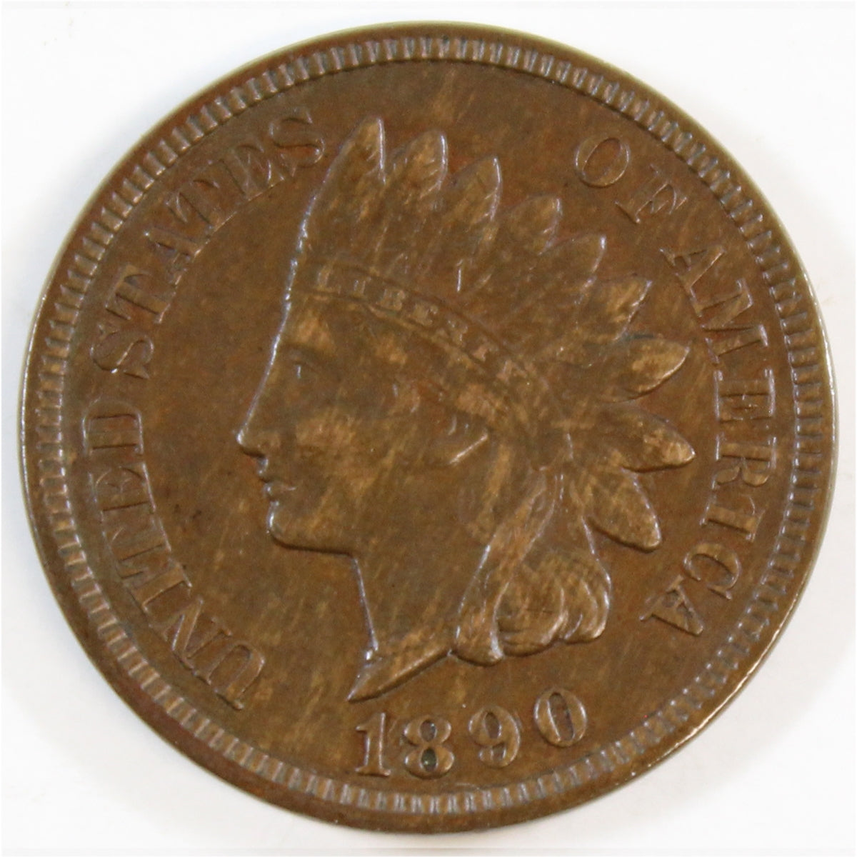 1890 USA Cent EF-AU (EF45)