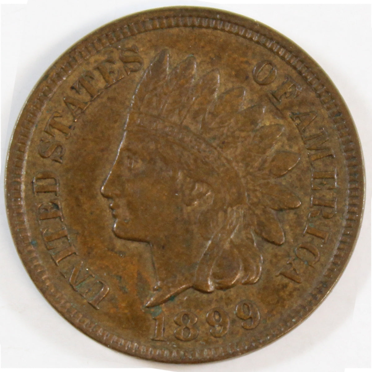 1899 USA Cent Almost Uncirculated (AU50)