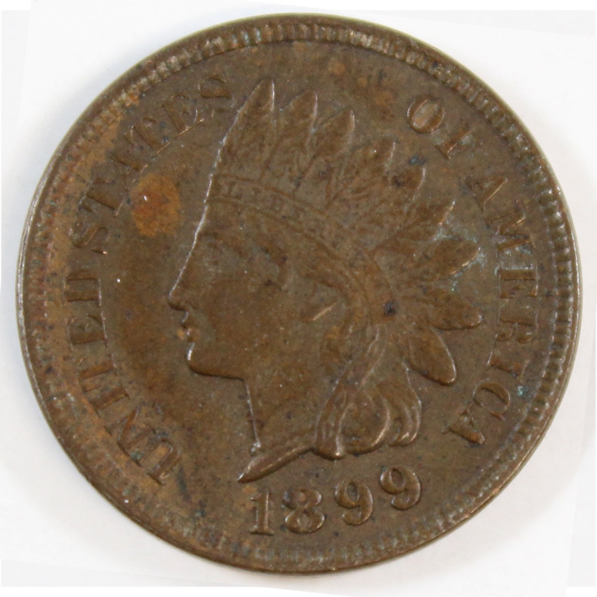 1899 USA Cent EF-AU (EF45)