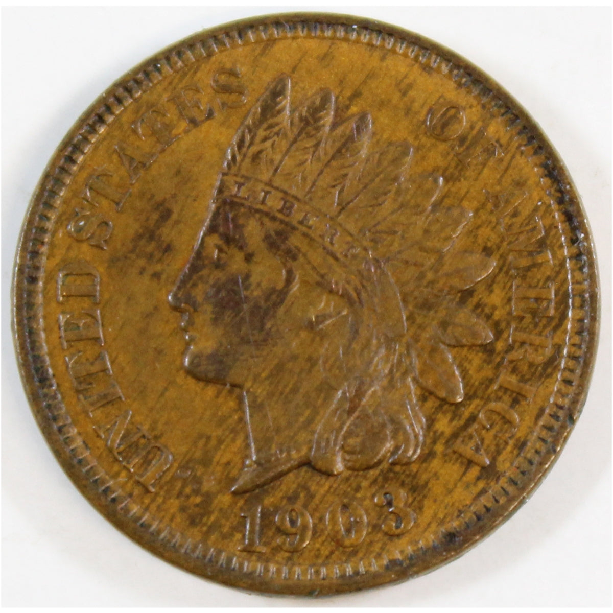 1903 USA Cent AU-UNC (AU55)