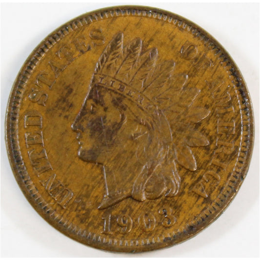 1903 USA Cent AU-UNC (AU55)