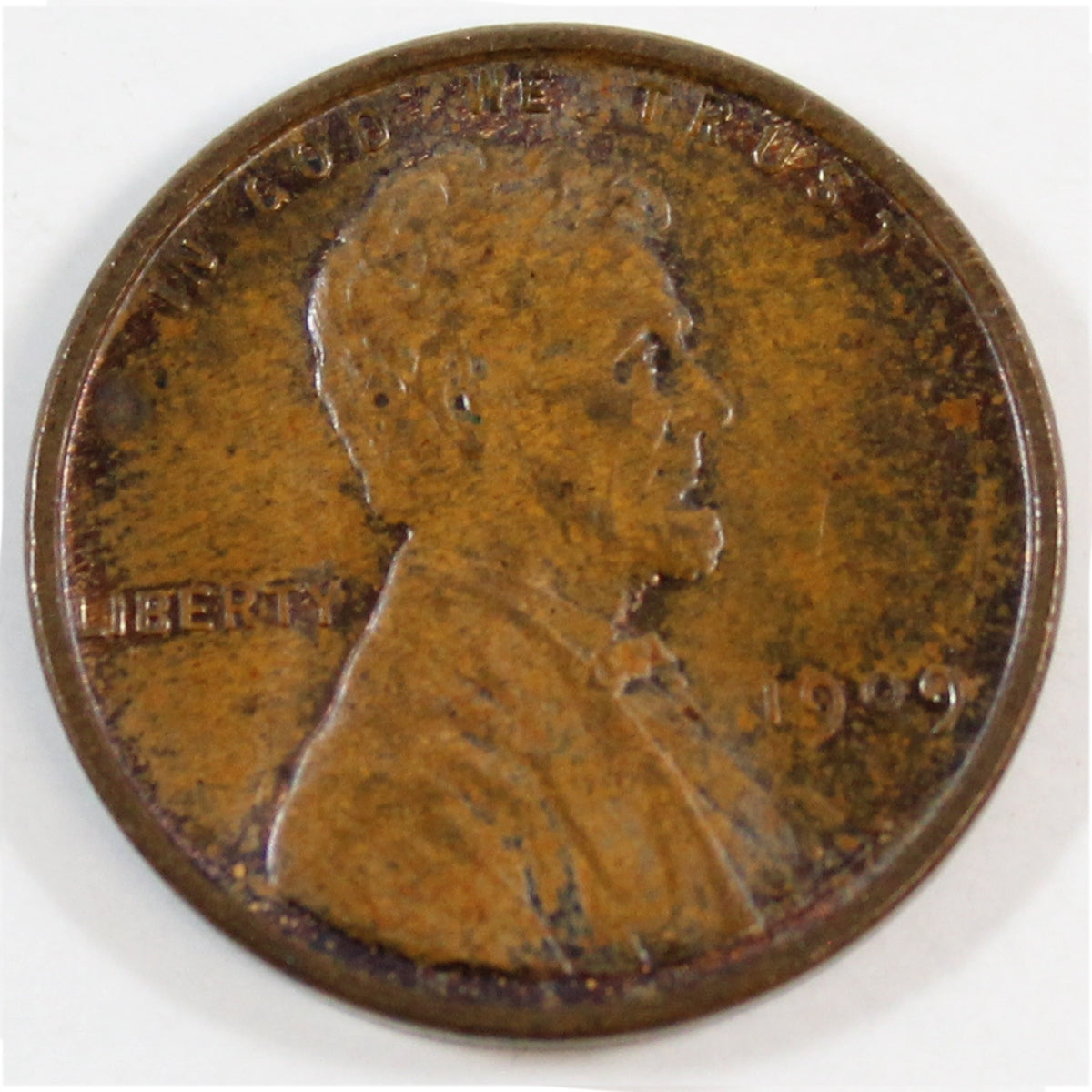 1909 VDB USA Lincoln Cent Brilliant Uncirculated (MS63) Lustrous Brown