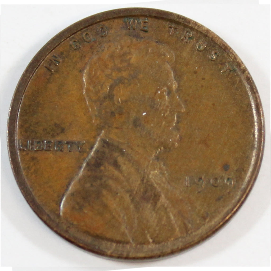 1909 VDB USA Lincoln Cent UNC+ (MS62)