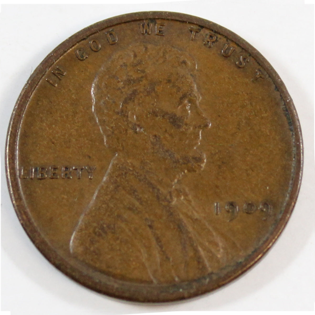 1909 VDB USA Lincoln Cent Almost Uncirculated (AU50)