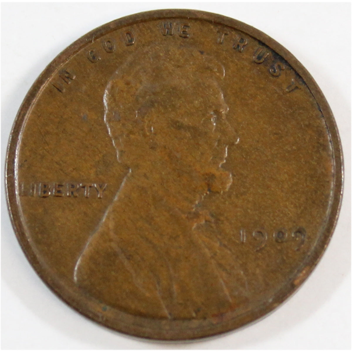 1909 VDB USA Lincoln Cent EF-AU (EF45)