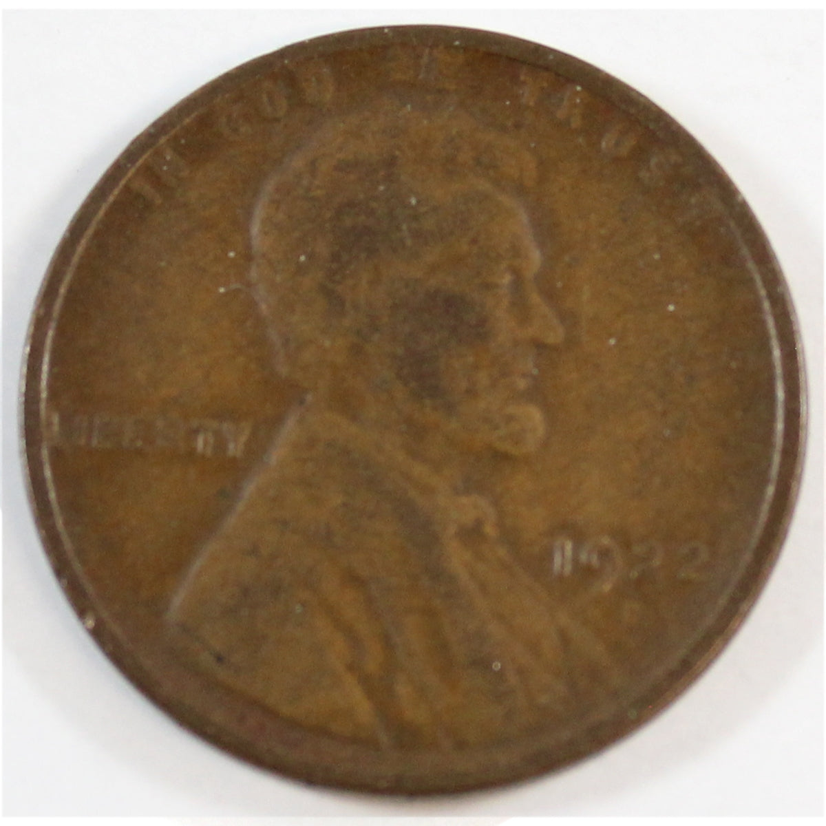 1922 D Weak D USA Cent VG-F (VG10)