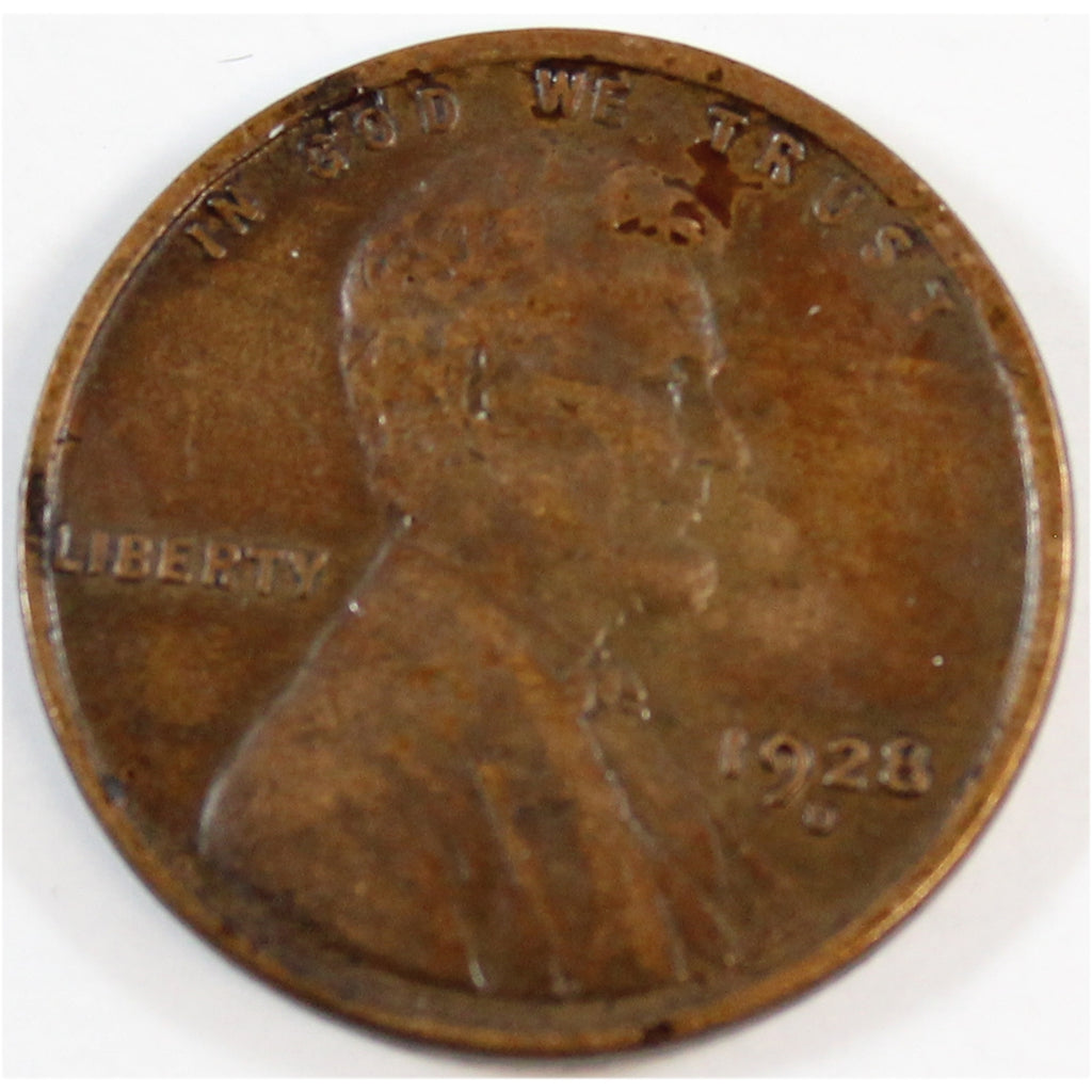 1928 D USA Cent Extra Fine (EF40)