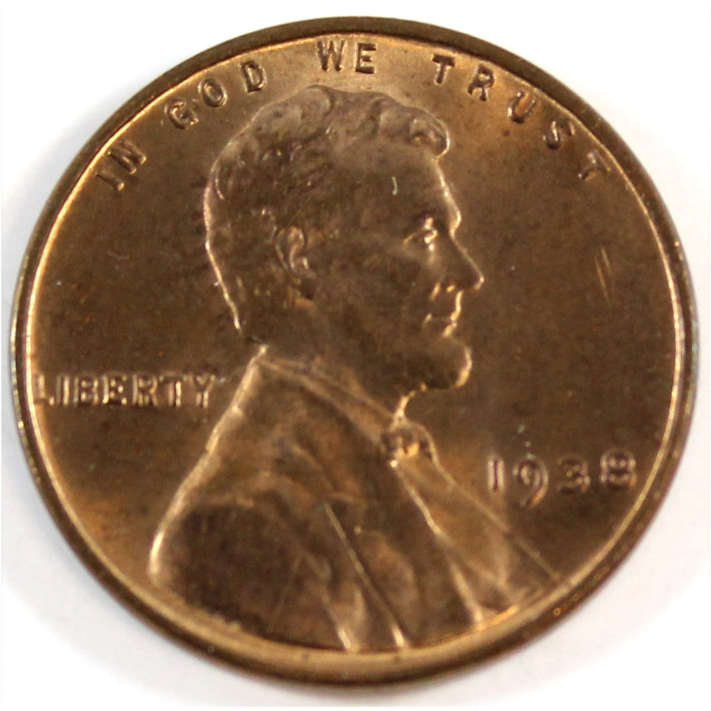 1938 USA Cent Brilliant Uncirculated (MS63)