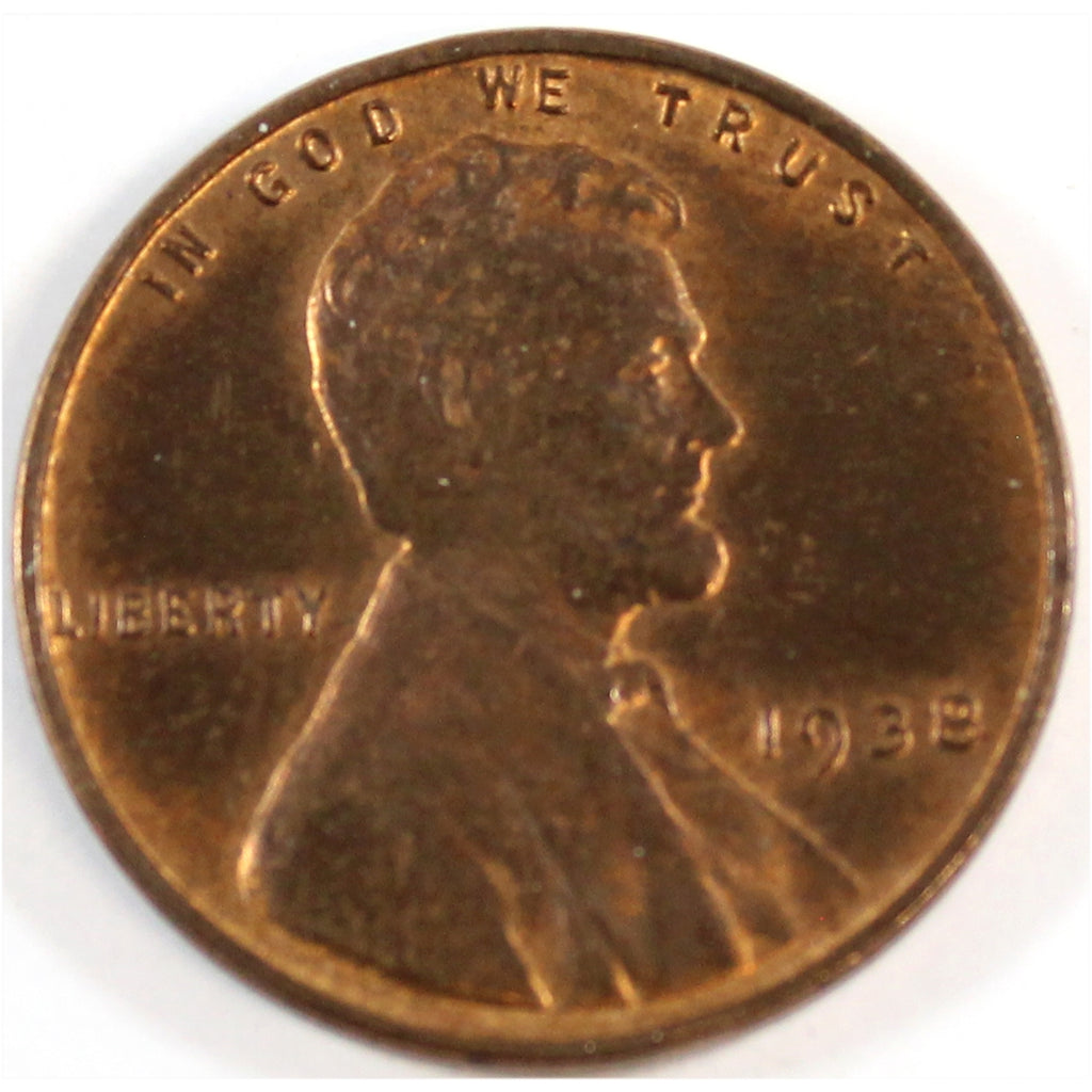 1938 USA Cent Brilliant Uncirculated (MS63) R&B