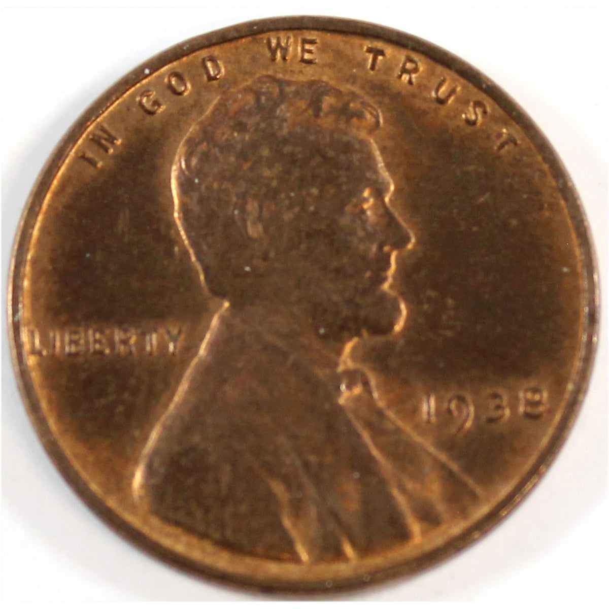 1938 USA Cent Brilliant Uncirculated (MS63) R&B