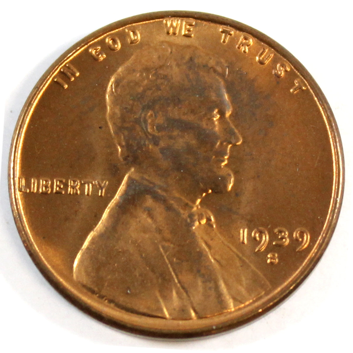 1939 S USA Cent Choice Brilliant Uncirculated (MS64)