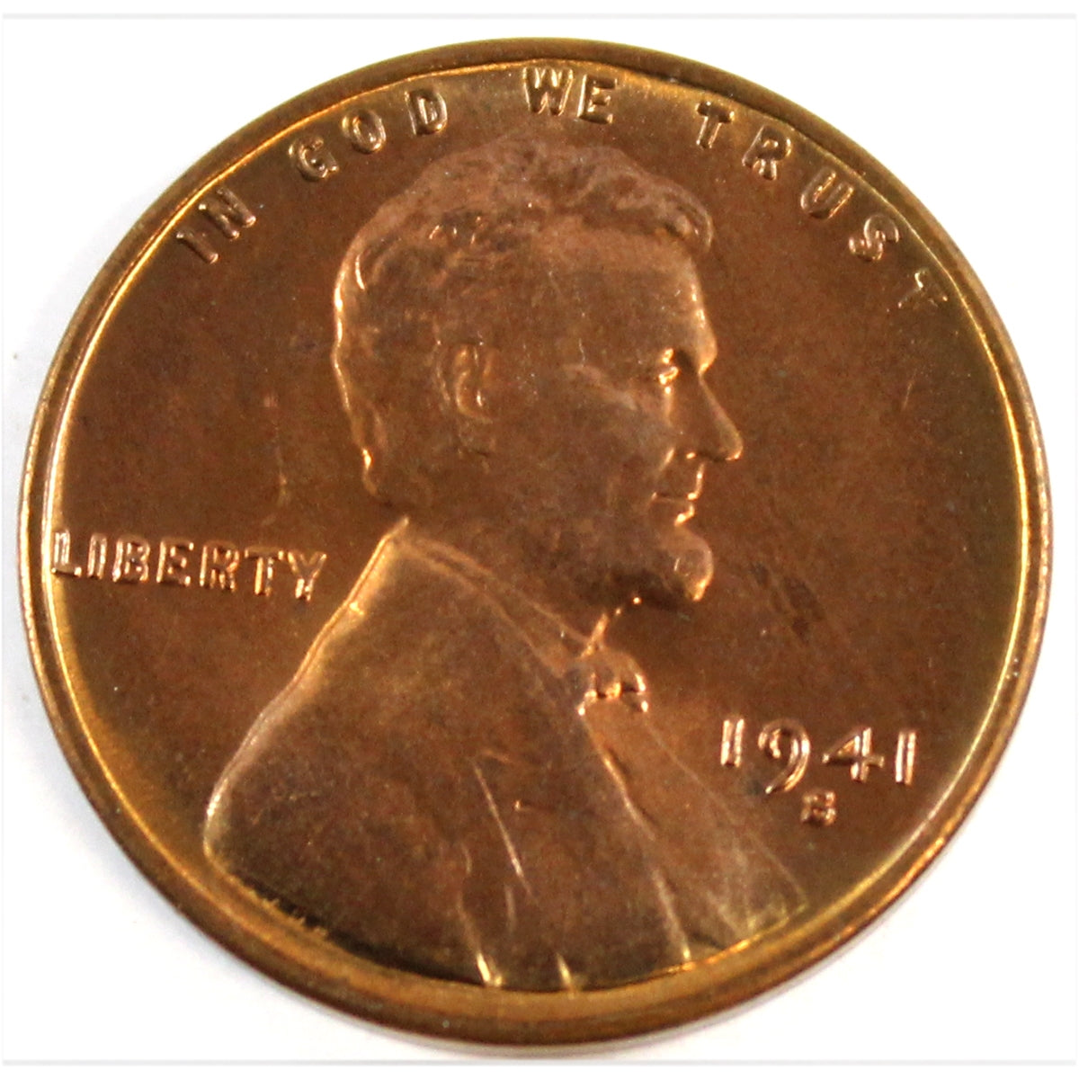 1941 D USA Cent Brilliant Uncirculated (MS63)