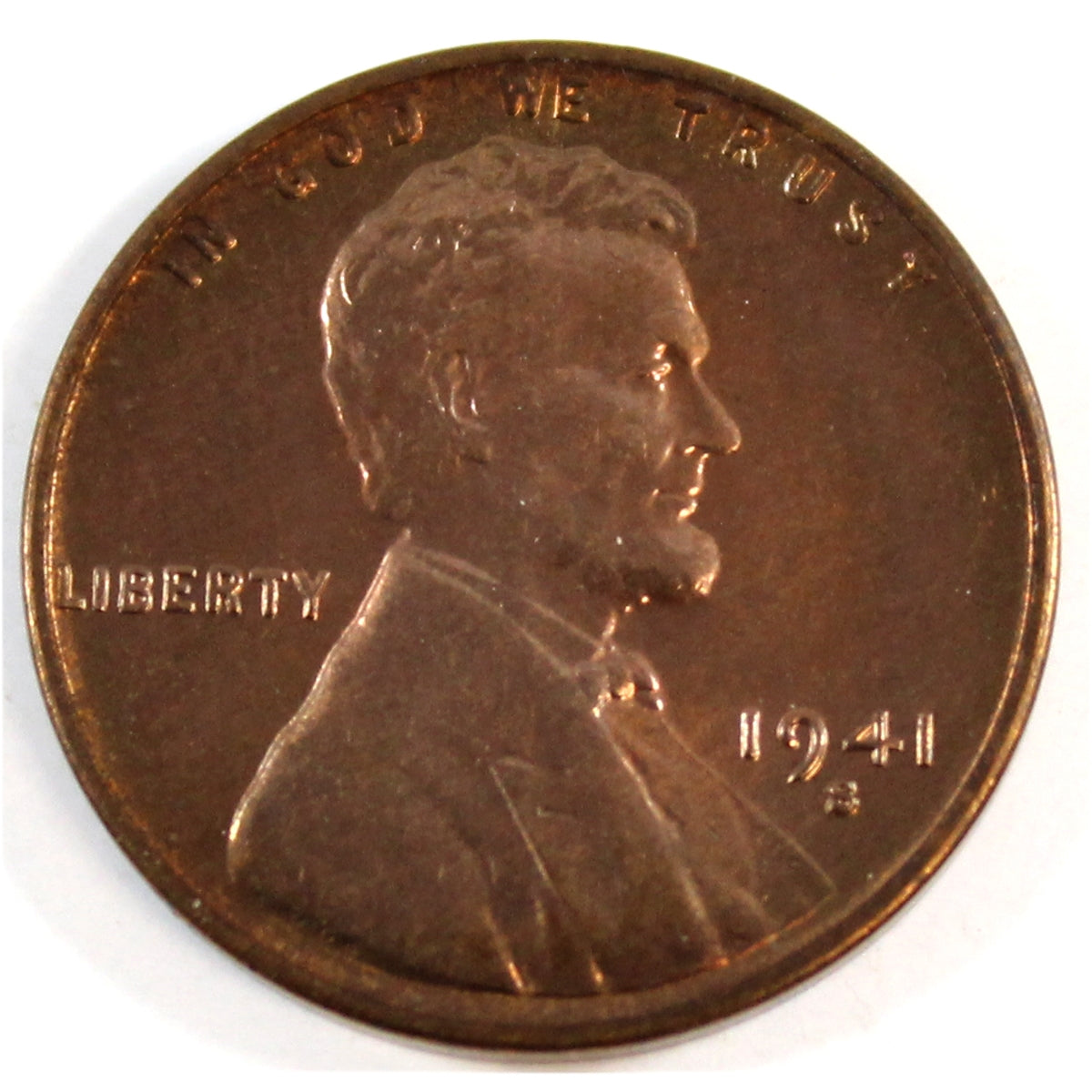 1941 S USA Cent Choice Brilliant Uncirculated (MS64)