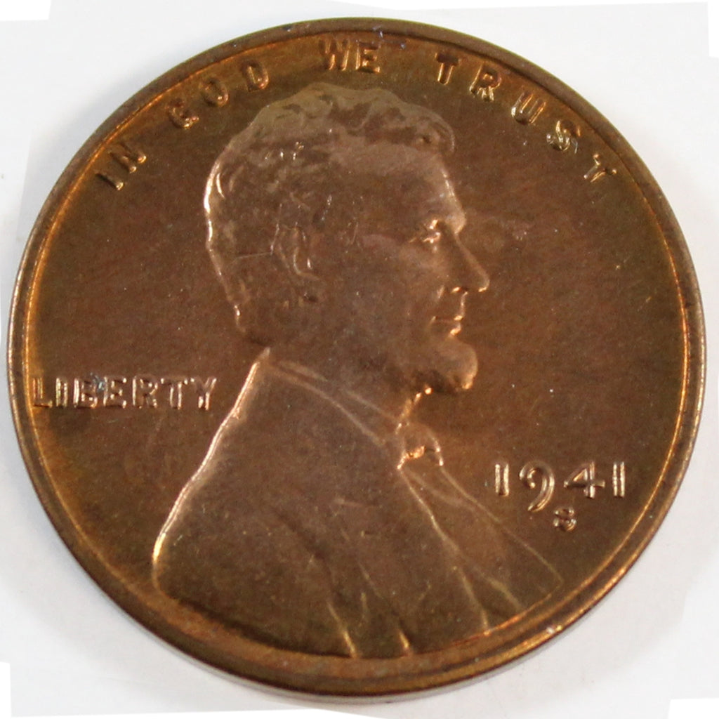 1941 S USA Cent Brilliant Uncirculated (MS63)