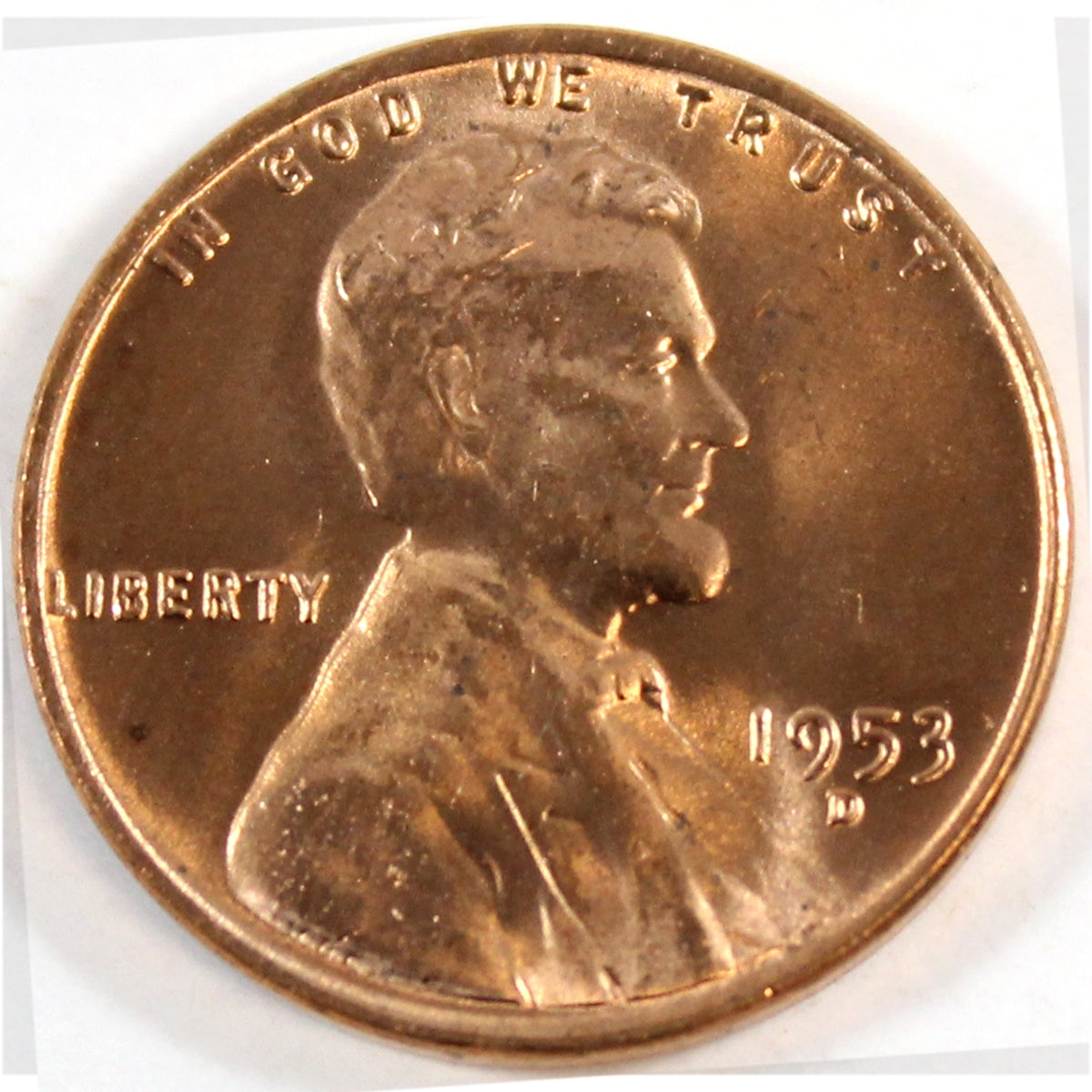 1953 D USA Cent Choice Brilliant Uncirculated (MS64)