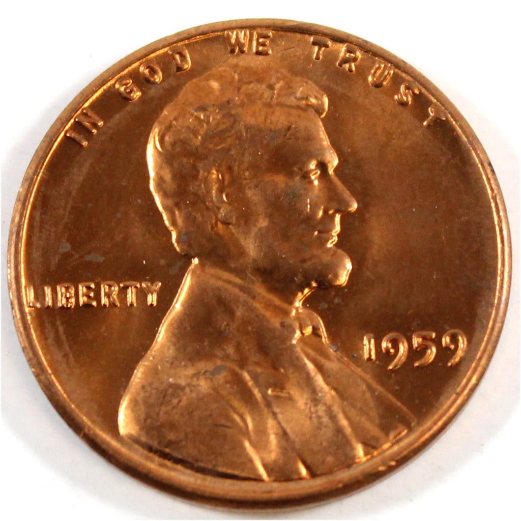 1959 USA Cent Choice Brilliant Uncirculated (MS64)